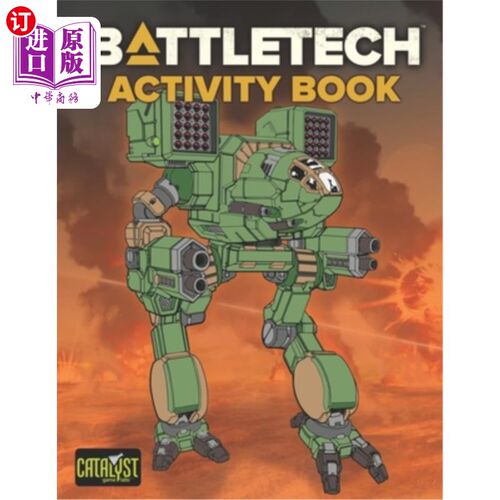 海外直订BattleTech: Activity Book BattleTech:活动手册