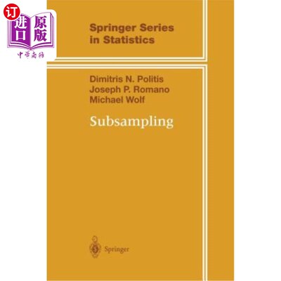 海外直订Subsampling 子采样