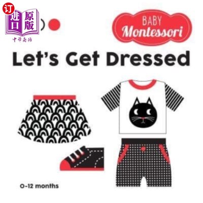 海外直订Let's Get Dressed 让我们穿好衣服