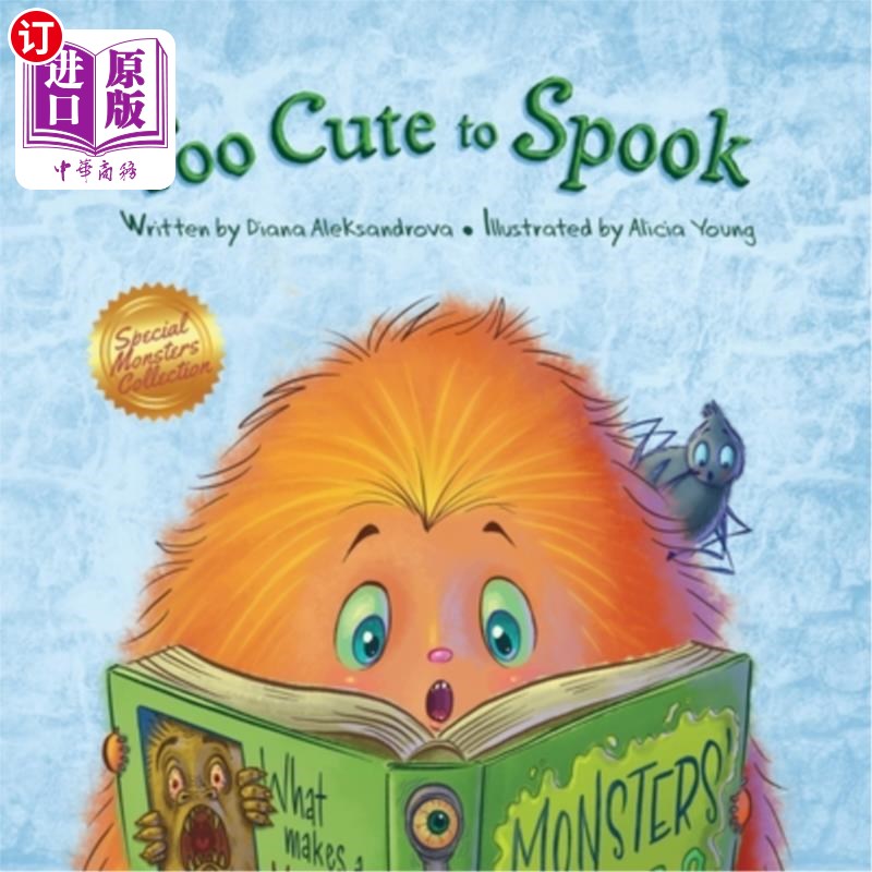 海外直订Too Cute to Spook 太可爱而不吓人