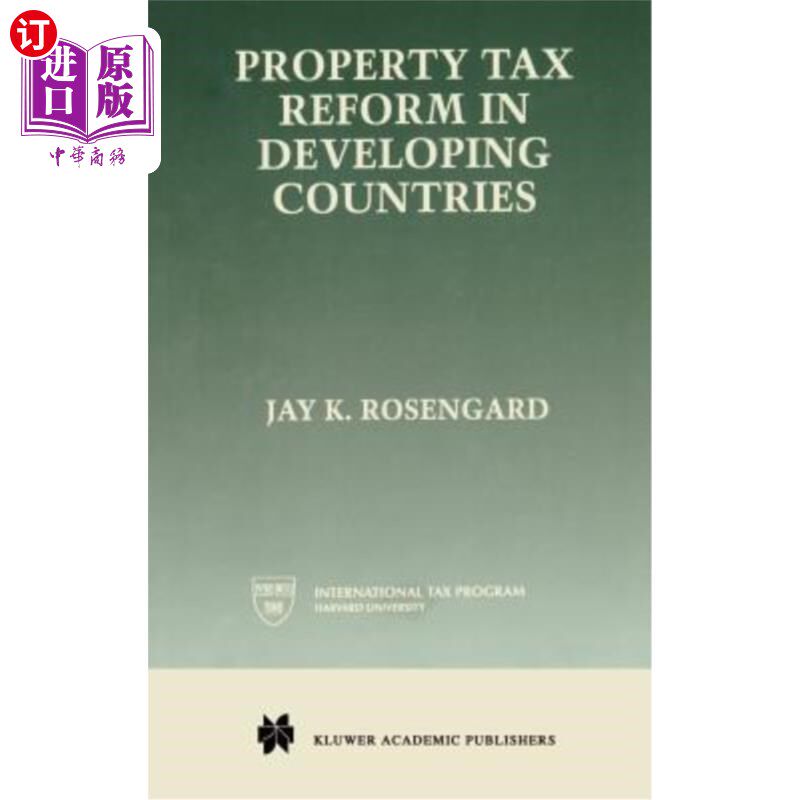 海外直订Property Tax Reform in Developing Countries 发展中国家的财产税改革