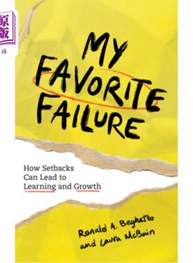 海外直订My Favorite Failure: How Setbacks Can Lead to Learning and Growth 我喜欢的失败:挫折如何导致学习和成长