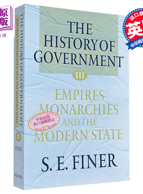 现货 统治史 卷三 早期现代政府和西方的突破 英文原版 The History of Government 历史政治 Samuel Edward Finer【中商原版】