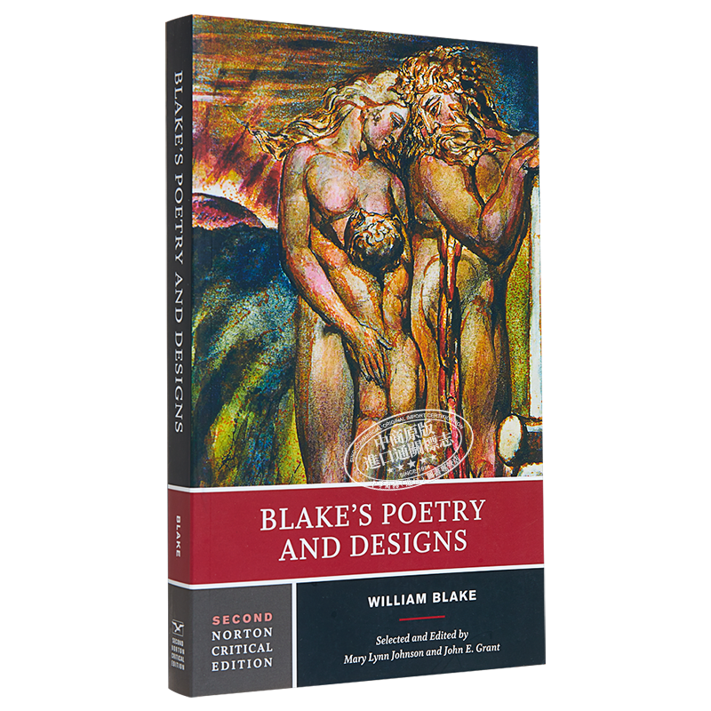 布莱克的诗歌 诺顿文学解读系列 英文原版 Norton Critical Editions Blake’s Poetry and Designs William Blake【中商原版