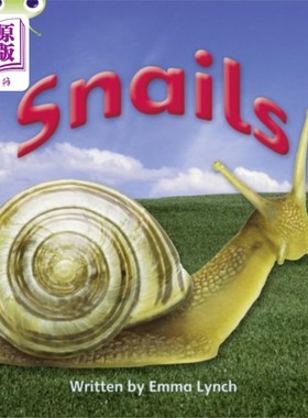 海外直订Bug Club Phonics Non Fiction Year 1 Phase 4 Set 12 Snails 虫子俱乐部语音非小说第1年第4阶段设置12蜗牛