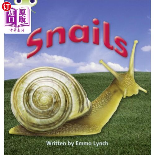 海外直订Bug Club Phonics Non Fiction Year 1 Phase 4 Set 12 Snails 虫子俱乐部语音非小说第1年第4阶段设置12蜗牛