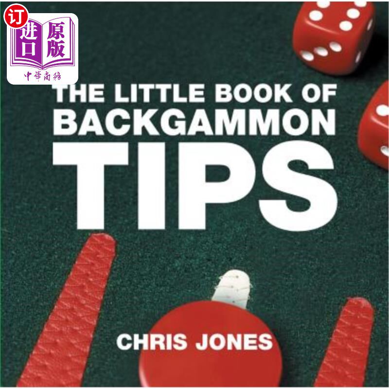 海外直订The Little Book of Backgammon Tips 双陆棋小贴士