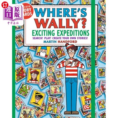 海外直订Where's Wally? Exciting Expeditions 沃利在哪儿?令人激动的探险