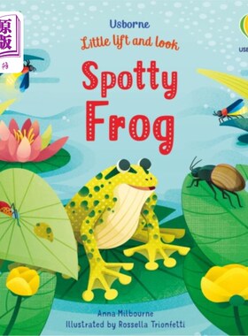 海外直订Little Lift and Look Spotty Frog 小斑点蛙