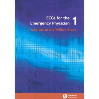 现货 Ecgs For The Emergency Physician 1 英文原版 急诊医生心电图手册1 Amal Mattu【中商原版】