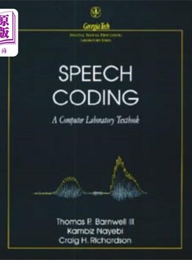 海外直订Speech Coding: A Computer Laboratory Textbook +2... 语音编码
