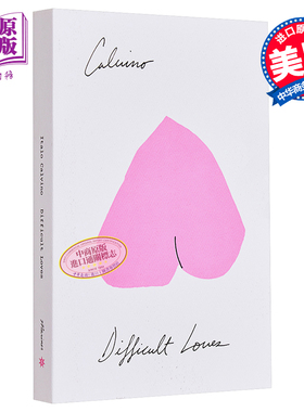 卡尔维诺 困难的爱 英文原版 Difficult Loves Italo Calvino【中商原版】