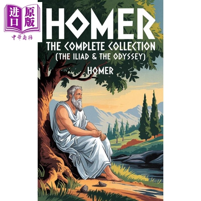 预售 伊利亚特 奥德赛 埃涅阿斯纪 套装 企鹅经典豪华版 The Iliad The Odyssey The Aeneid Box Set 英文原版【中商原版】