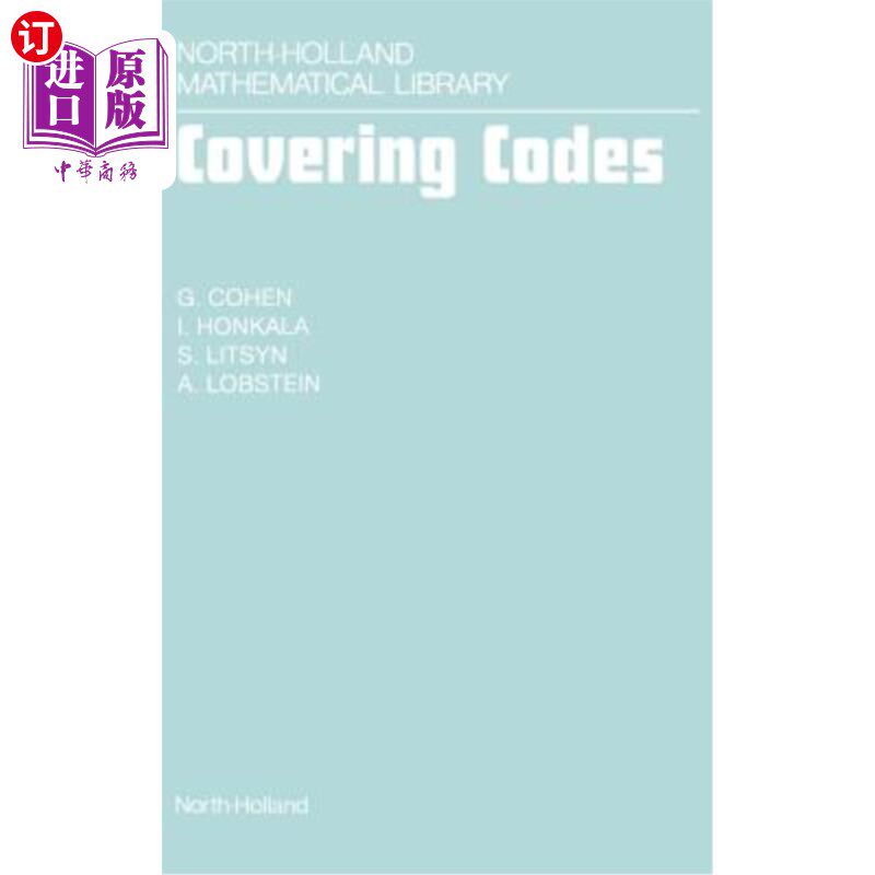 海外直订Covering Codes 覆盖代码