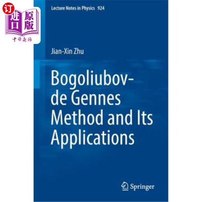 海外直订Bogoliubov-de Gennes Method and Its Applications