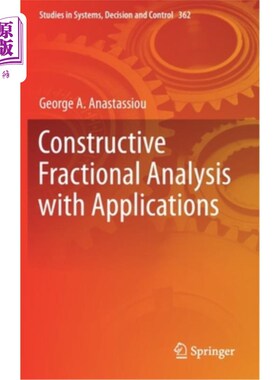 海外直订Constructive Fractional Analysis with Applications 构造分数分析及其应用