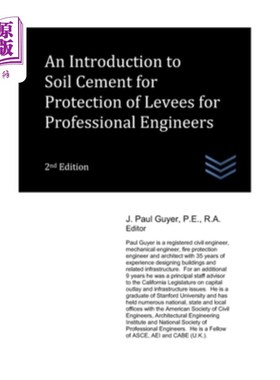 海外直订An Introduction to Soil Cement for Protection of Levees for Professional Enginee 专业工程师防洪堤防护用土水