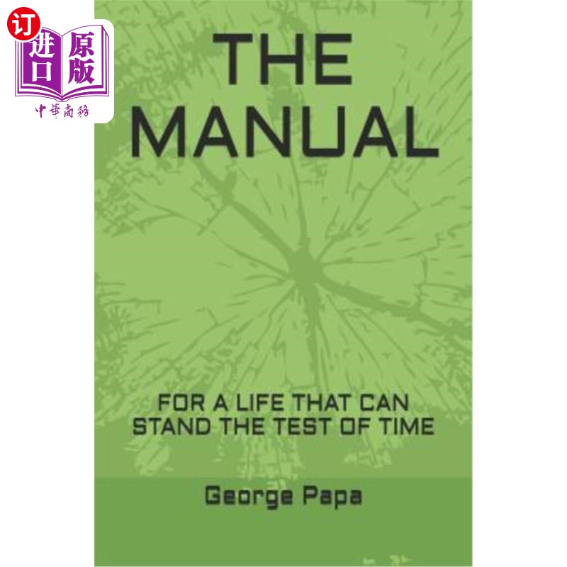 海外直订The Manual: For a Life That Can Stand the Test of Time 经得起时间考验的人生