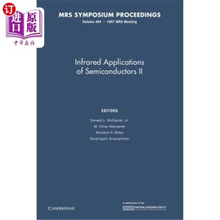 Semiconductors 红外应用Ⅱ：第484卷 Applications 半导体 海外直订Infrared 484 Volume