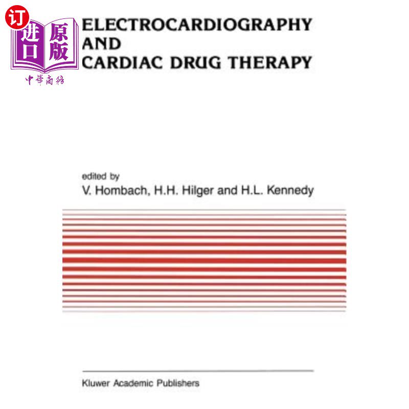 海外直订医药图书Electrocardiography and Cardiac Drug Therapy 心电图学与心脏药物治疗