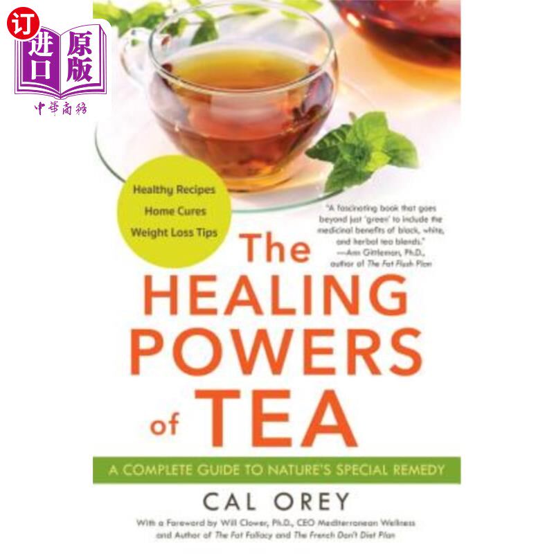 海外直订医药图书The Healing Powers of Tea 茶的治疗能力