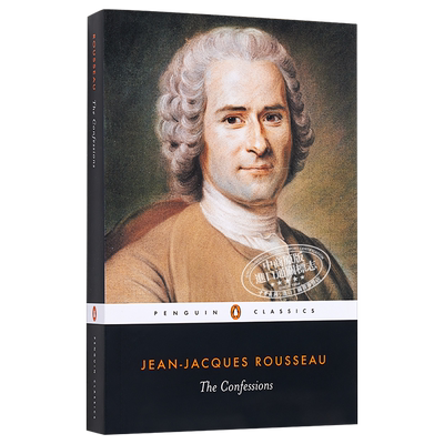 【中商原版】忏悔录 英文原版 The Confessions Jean-Jacques Rousseau