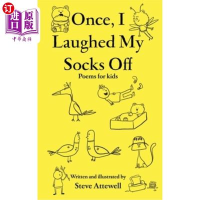 现货 Once, I Laughed My Socks Off - Poems for kids 有一次，我嘲笑我的短袜-为孩子们写的诗【中商原版】