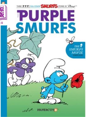 海外直订The Purple Smurfs 紫色的蓝精灵