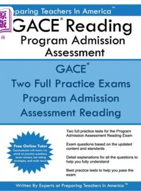 海外直订GACE Reading Program Admission Assessment: GACE Basic Skills - Reading 200 GACE阅读课程入学评估：GACE基本技