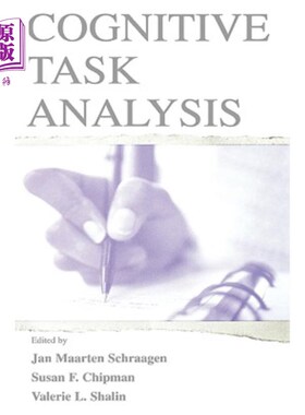 海外直订Cognitive Task Analysis 认知任务分析