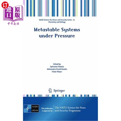 海外直订Metastable Systems Under Pressure 受压亚稳体系