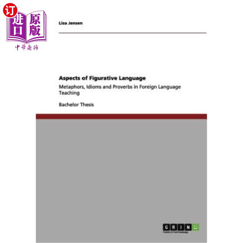 海外直订Aspects of Figurative Language 比喻语言的几个方面