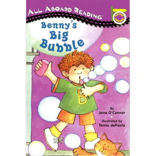 现货 汪培珽第一阶段：2 BennyS Big Bubble 汪培珽书单 儿童分级读物 4~6岁 英文原版 独立阅读入门 汪培珽【中商原版】