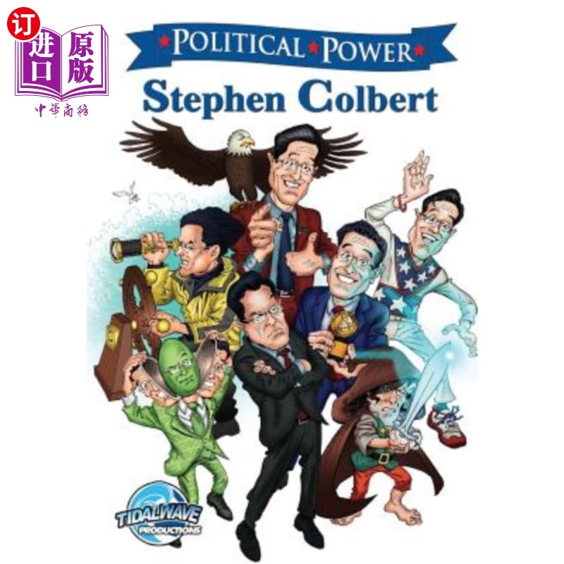 海外直订Political Power: Stephen Colbert 政治权力：斯蒂芬·科尔伯特