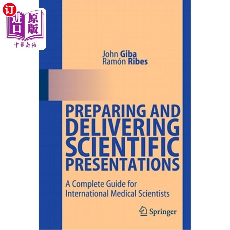 海外直订医药图书Preparing and Delivering Scientific Presentations: A Complete Guide for Internat 准备和发表科学报告