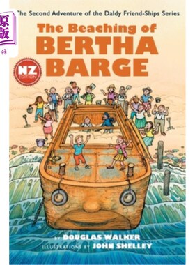 海外直订The Beaching of Bertha Barge - NZ 伯莎驳船的海滩-新西兰