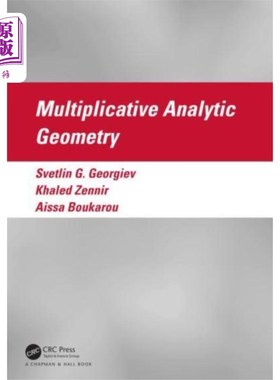 海外直订Multiplicative Analytic Geometry 乘法解析几何