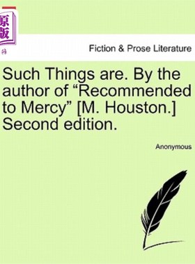 海外直订Such Things Are. by the Author of 