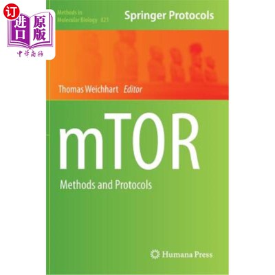 海外直订Mtor: Methods and Protocols 方法和协议