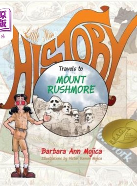 海外直订Little Miss History Travels to Mount Rushmore 历史小姐前往拉什莫尔山
