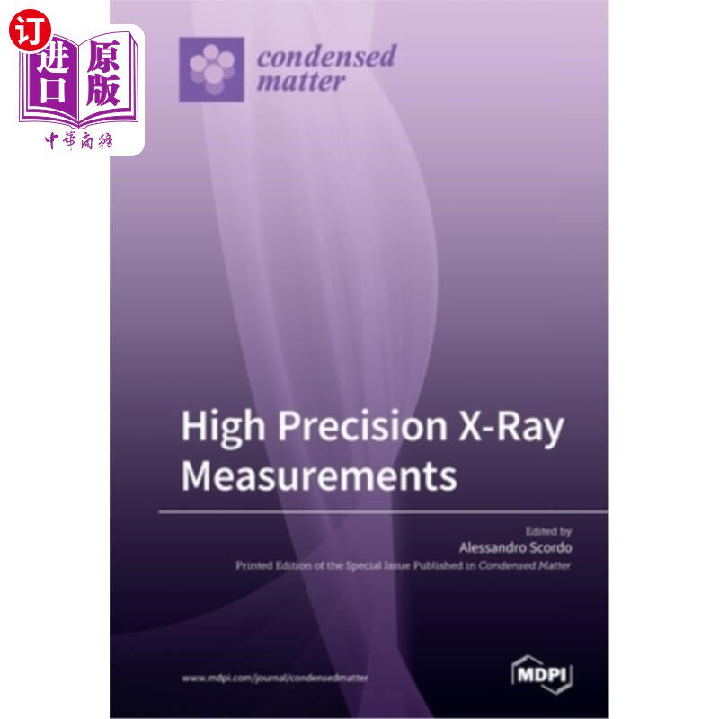 海外直订High Precision X-Ray Measurements 高精度X射线测量