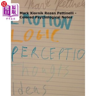 Pettinelli Colored Psychological 海外直订Mark Mark Rozen Notes Xiornik