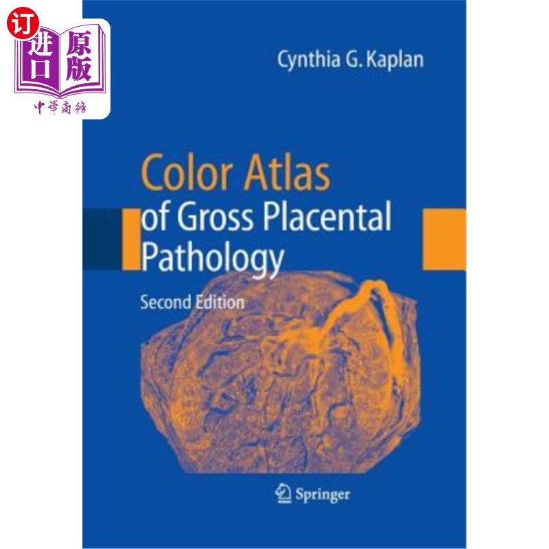 海外直订医药图书Color Atlas of Gross Placental Pathology 胎盘大体病理彩色图谱