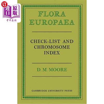海外直订Flora Europaea Check-List and Chromosome Index 欧洲植物群检查表和染色体索引