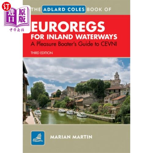 海外直订Adlard Coles Book of EuroRegs for Inland Waterwa... Adlard Coles内河航道规则手册