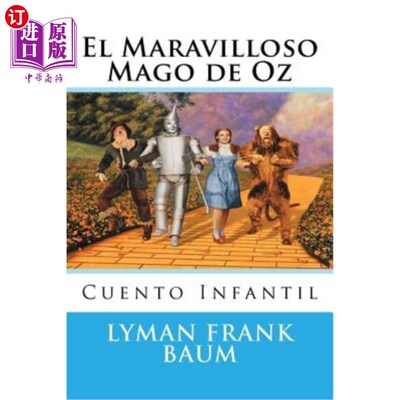海外直订西班牙语 El Maravilloso Mago de Oz: Cuento El Maravilloso Mago de Oz：昆托