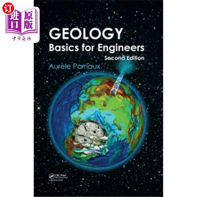 海外直订Geology: Basics for Engineers, Second Edition 地质学:工程师基础,第二版