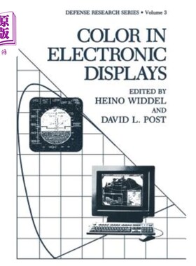 海外直订Color in Electronic Displays 电子显示器的颜色