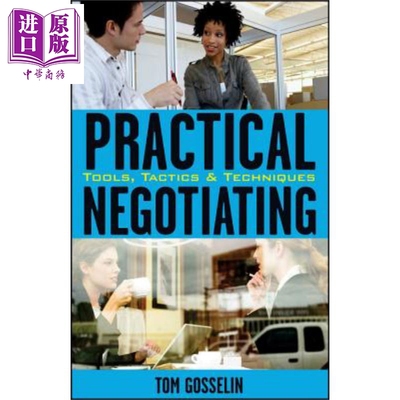现货 Practical Negotiating【中商原版】
