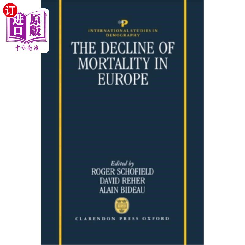 海外直订The Decline of Mortality in Europe 欧洲死亡率的下降